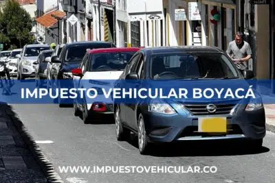 Impuesto Vehicular Boyaca