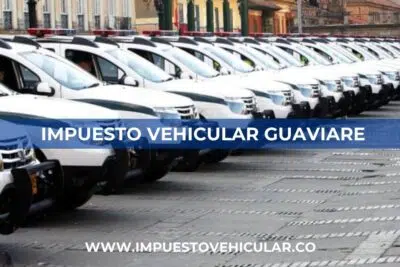 Impuesto Vehicular Guaviare