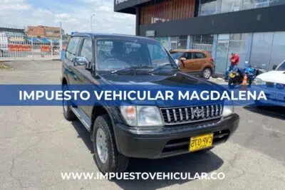 Impuesto Vehicular Magdalena